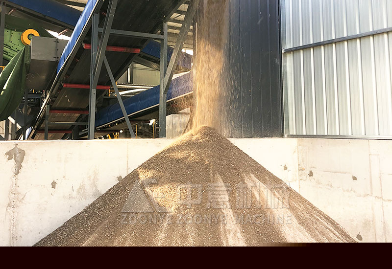 篩分出的細(xì)沙